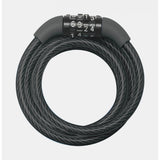 Master Lock Cable Locks - Cable Combination Lock 8mm x 1.2m [8143] Black