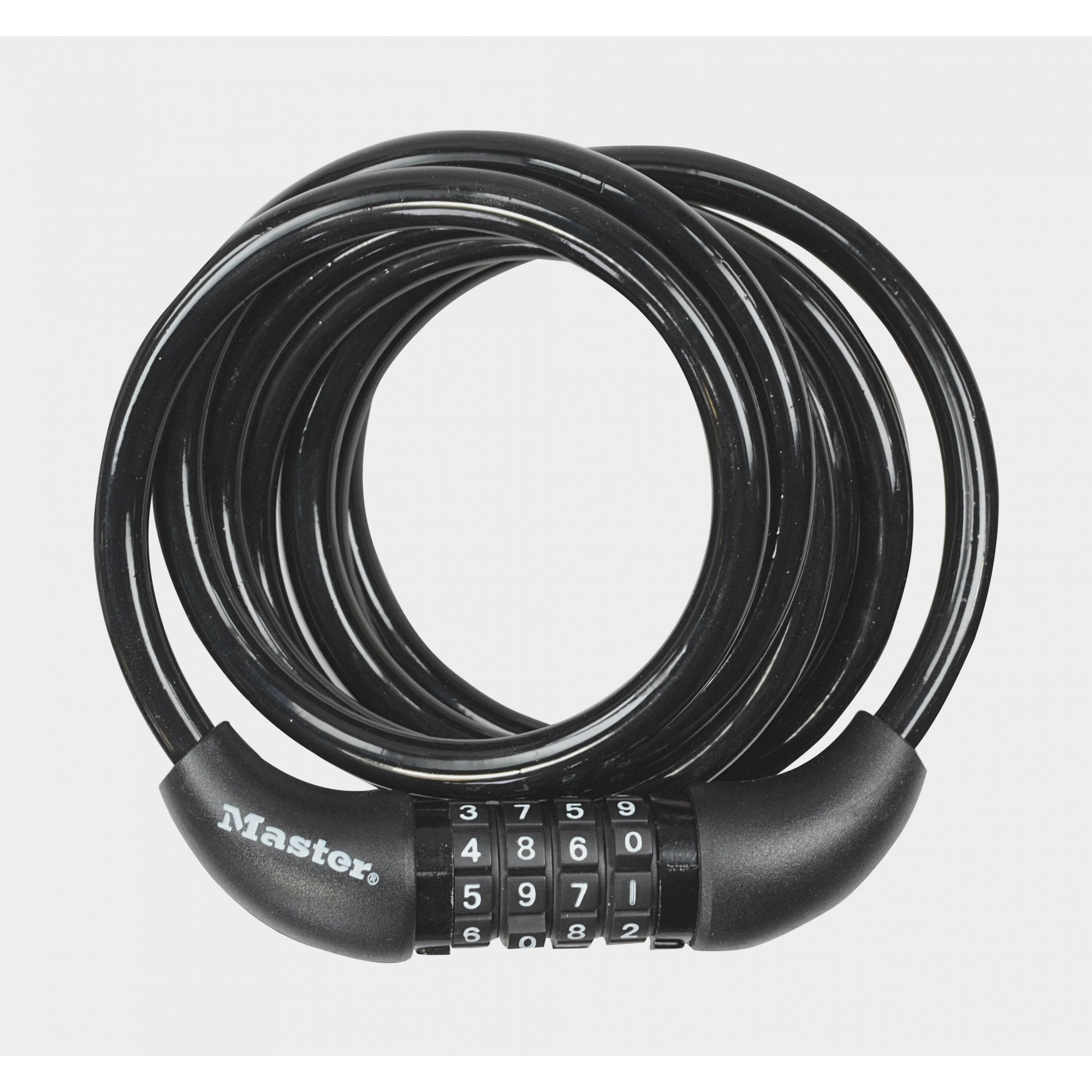 Master Lock Cable Locks - Cable Combination Lock 8mm x 1.8m [8221] Black