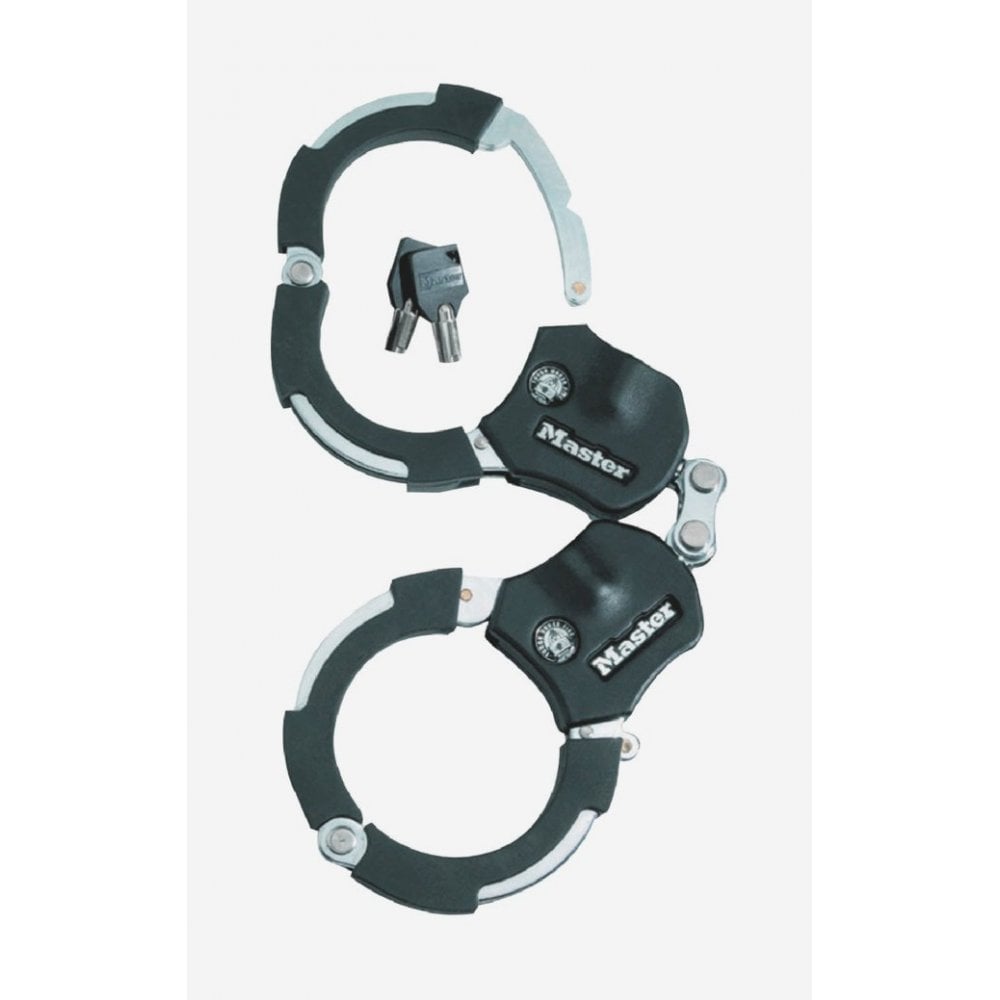 Master Lock Cable Locks - Street Cuff 7.6mm Short Hardened Steel [8200] Silver