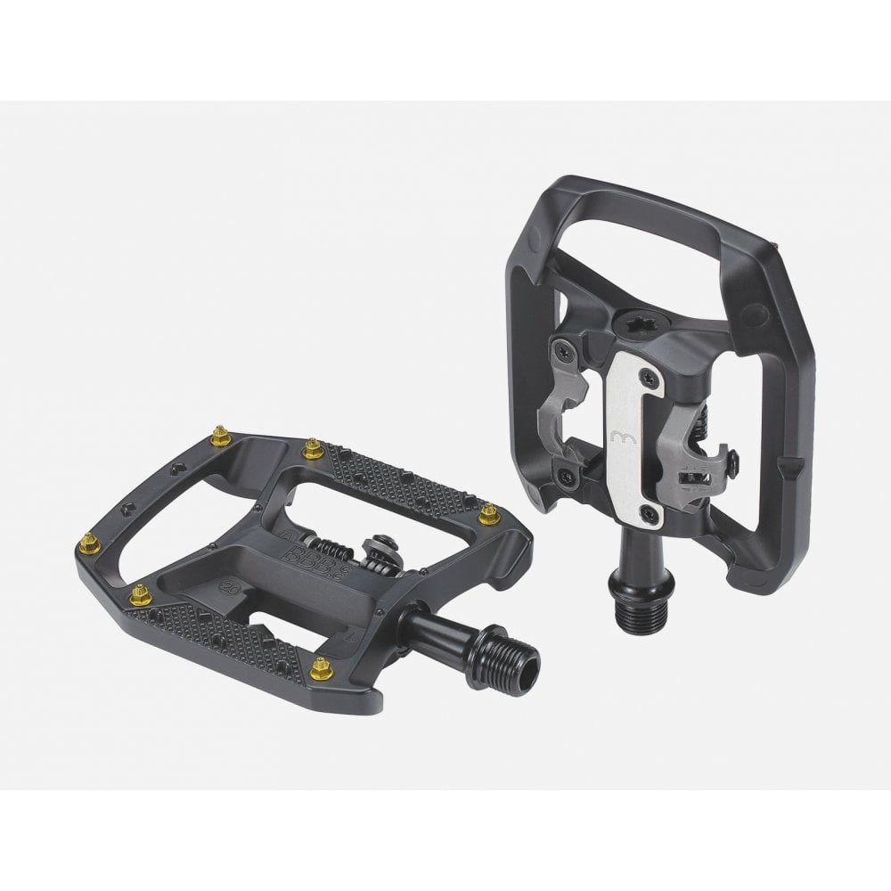 Bbb Dualchoice Trail Clipless & Flat MTB Pedals [Bpd-62] Clipless Pedal