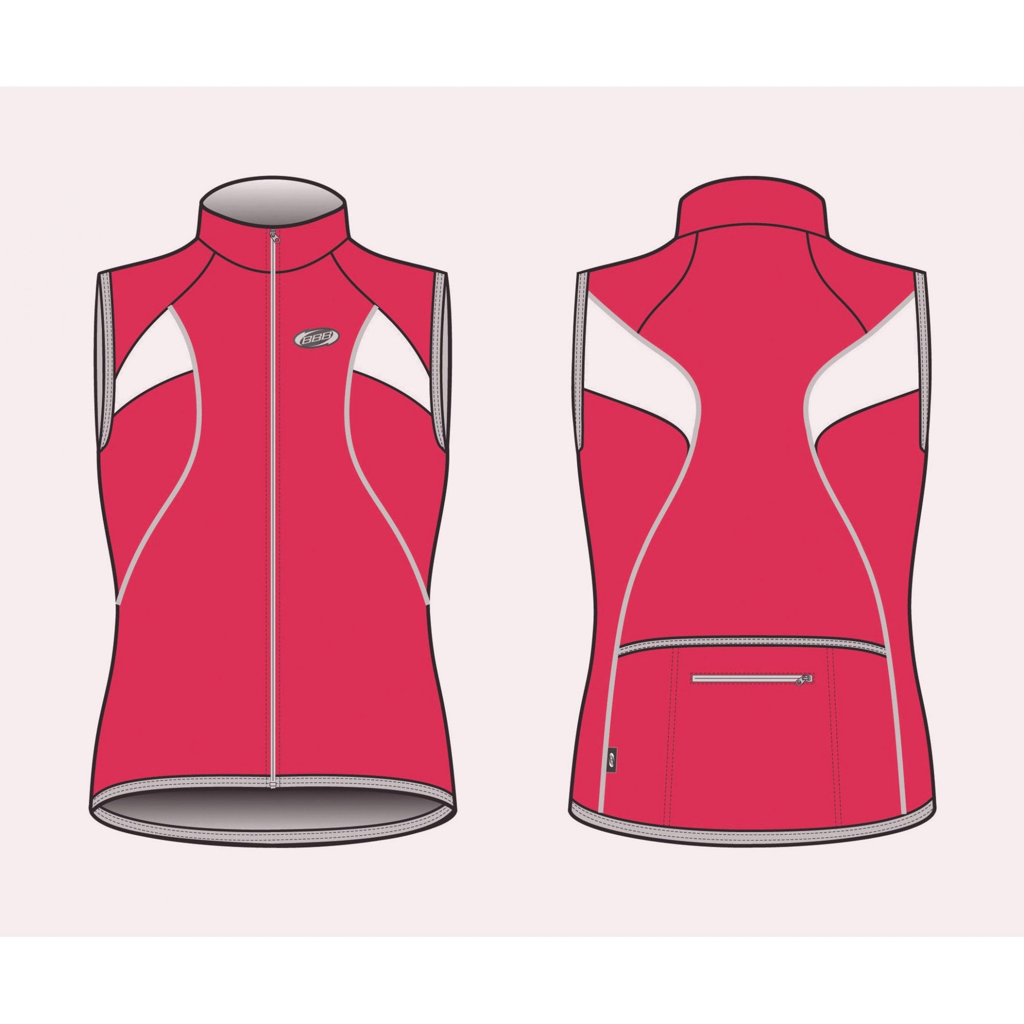 BBB CoolGirl NS Jersey Red [BBW-108] Jersey