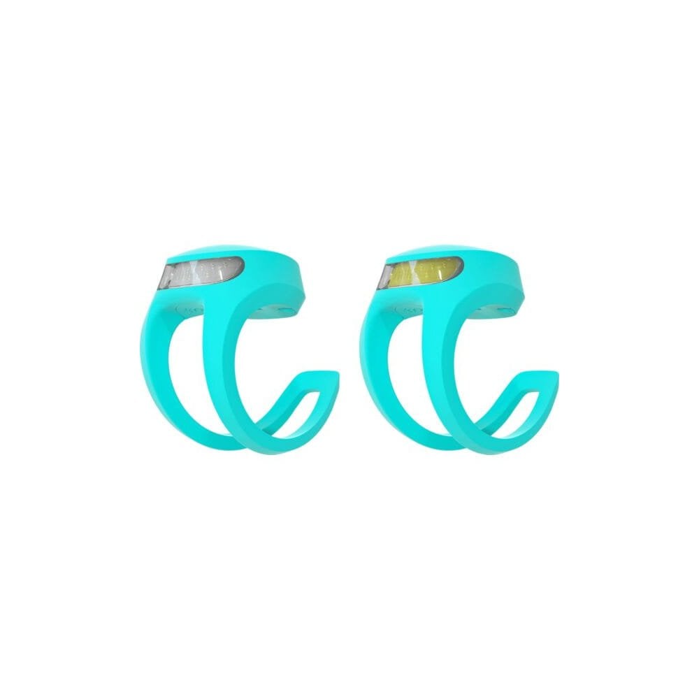 Knog Light Sets - Frog V3 Rechargeable New Denim Blue Twinpack