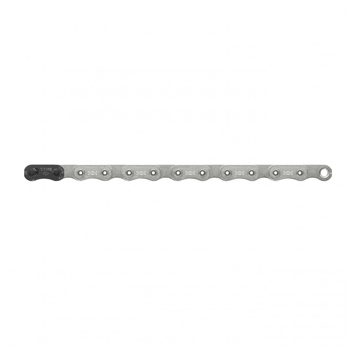 Sram Chain Xx T-Type Eagle Silver Hollowpin 126 Links W/Powerlock T-Type Pvd 12 Speed 1Pc Chain