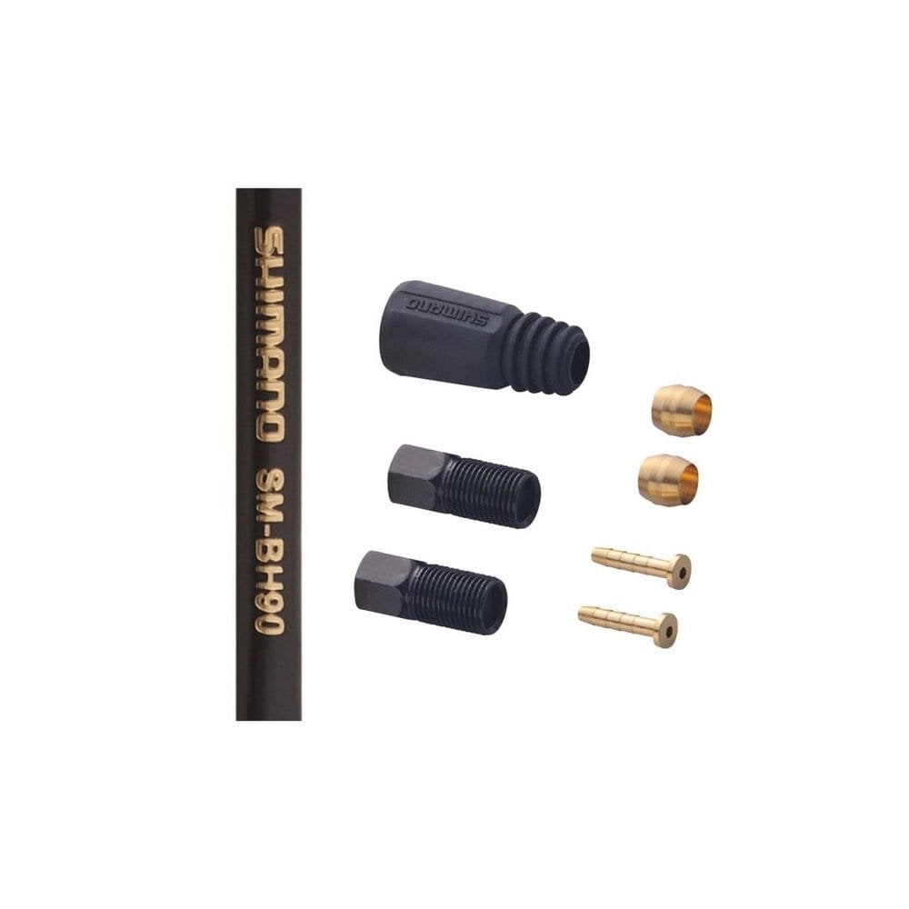 Shimano Straight/Straight Banjo Front Black Cables