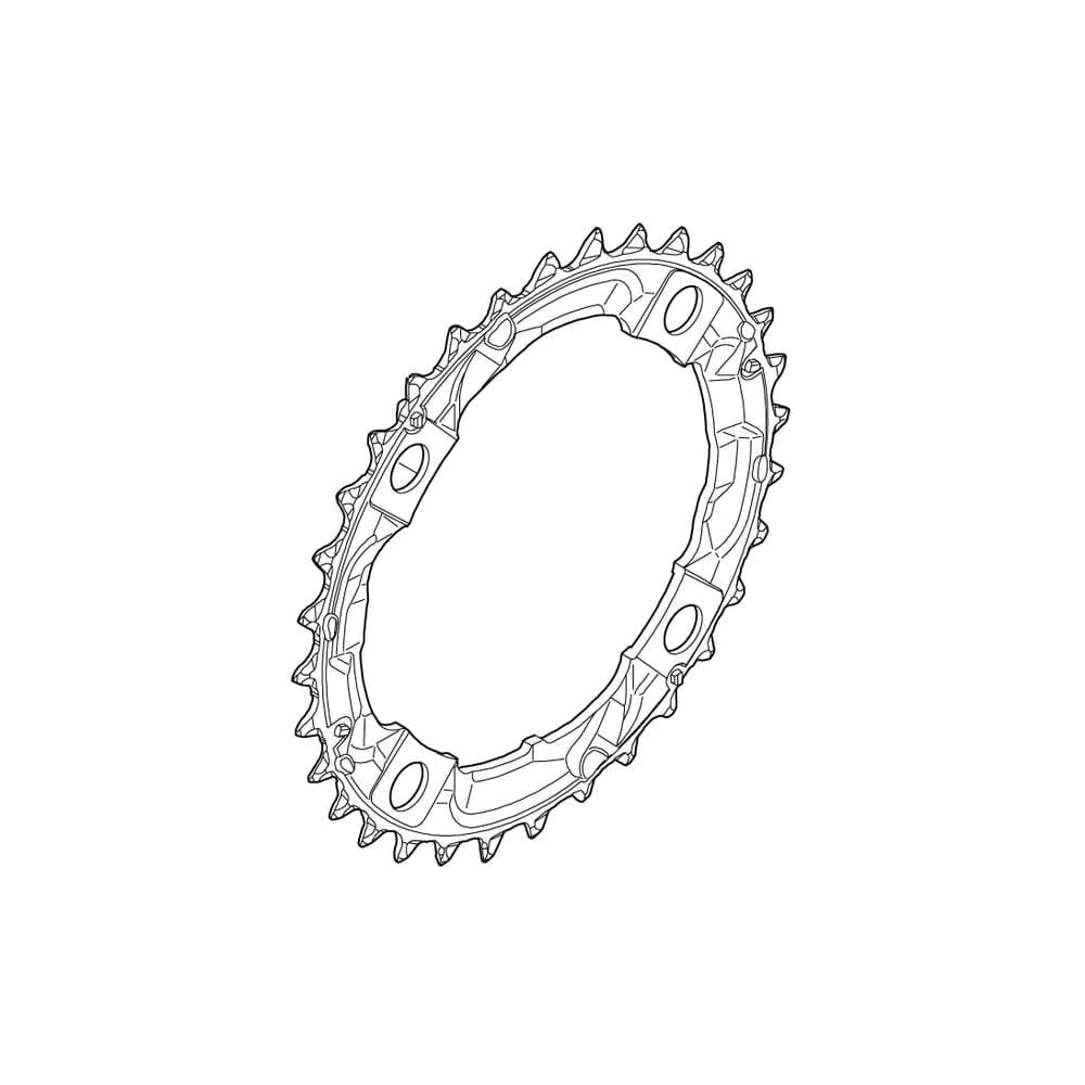 Shimano Fc-M361 Chainring 38T Black Chain Ring