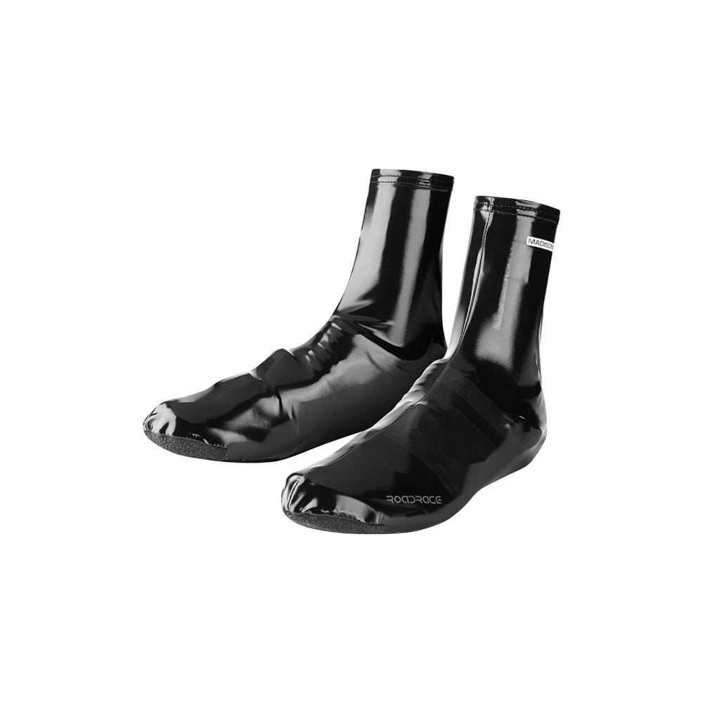 Madison RoadRace PU Lycra aero overshoes black small Overshoes