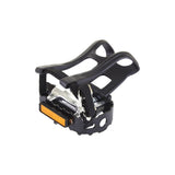 M Part Essential Alloy Pedals Including Toe Clips And Straps 9/16 Inch Thread Flat Pedal