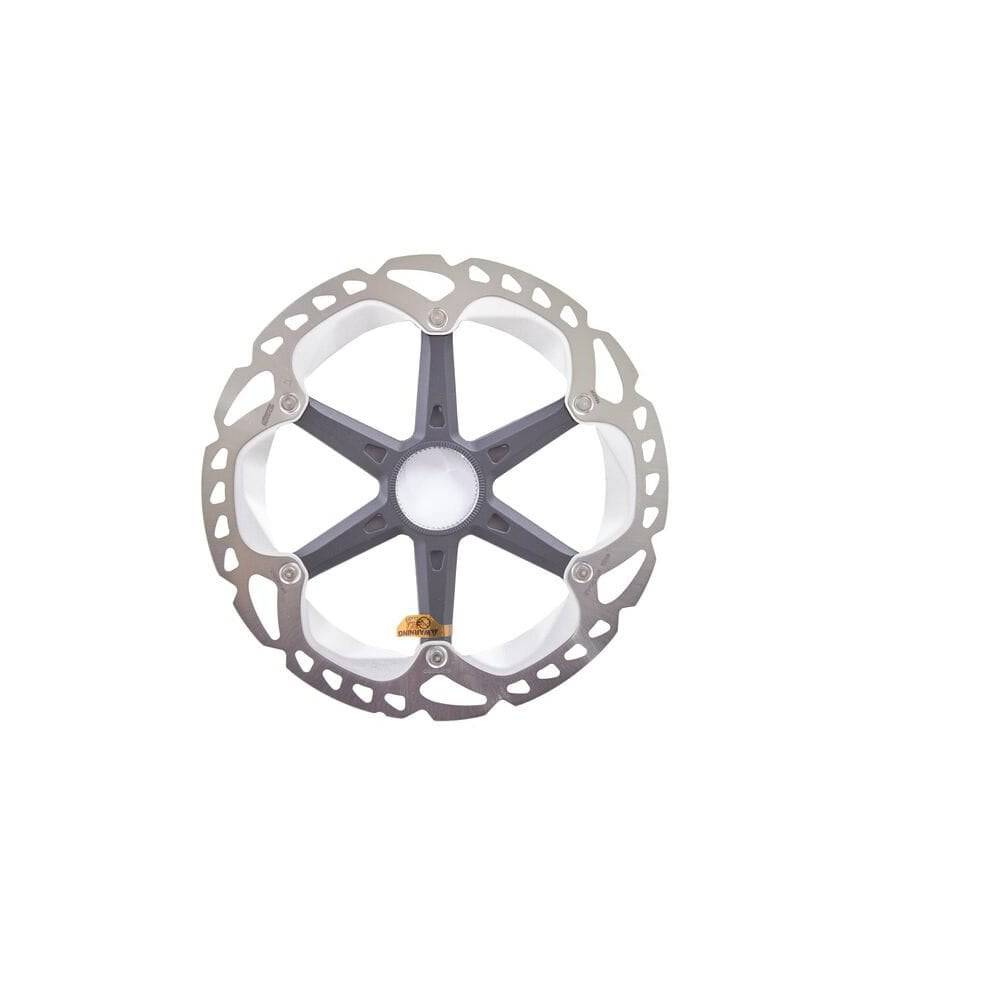 Shimano Deore XT RT-MT800 Ice Tech Freeza disc brake rotor with internal lockring and centre lock for mountain bikes.