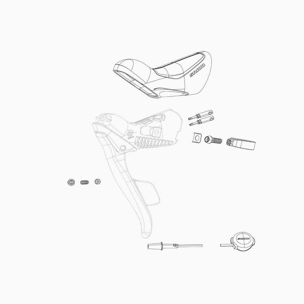 Sram Spare-Red Etap Shifter Spring And Actuator Left/Right Qty 1 Spares & Accessories