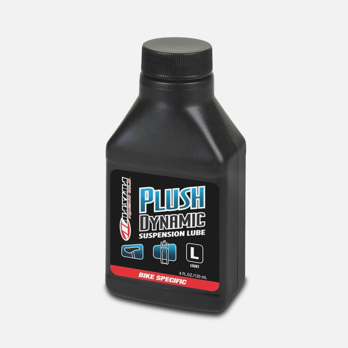 Sram Lubruication - Plush Dynamic Suspension Lube Light, 120Ml Bottle (Replaces 0W-30) - Pike/Revelation/Lyrik/Yari/Boxxer/Zeb/Domain/Reverb Xplr/Shock Air Cans