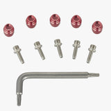 Sram Disc Brake Brake Spares Lever Hydraulic Disc Brake Hose Fitting Kitincludes 5 Threaded Hosebarbs 5 Red Comp Fittings 1 T8 Torx) Qty 5 Spares & Accessories