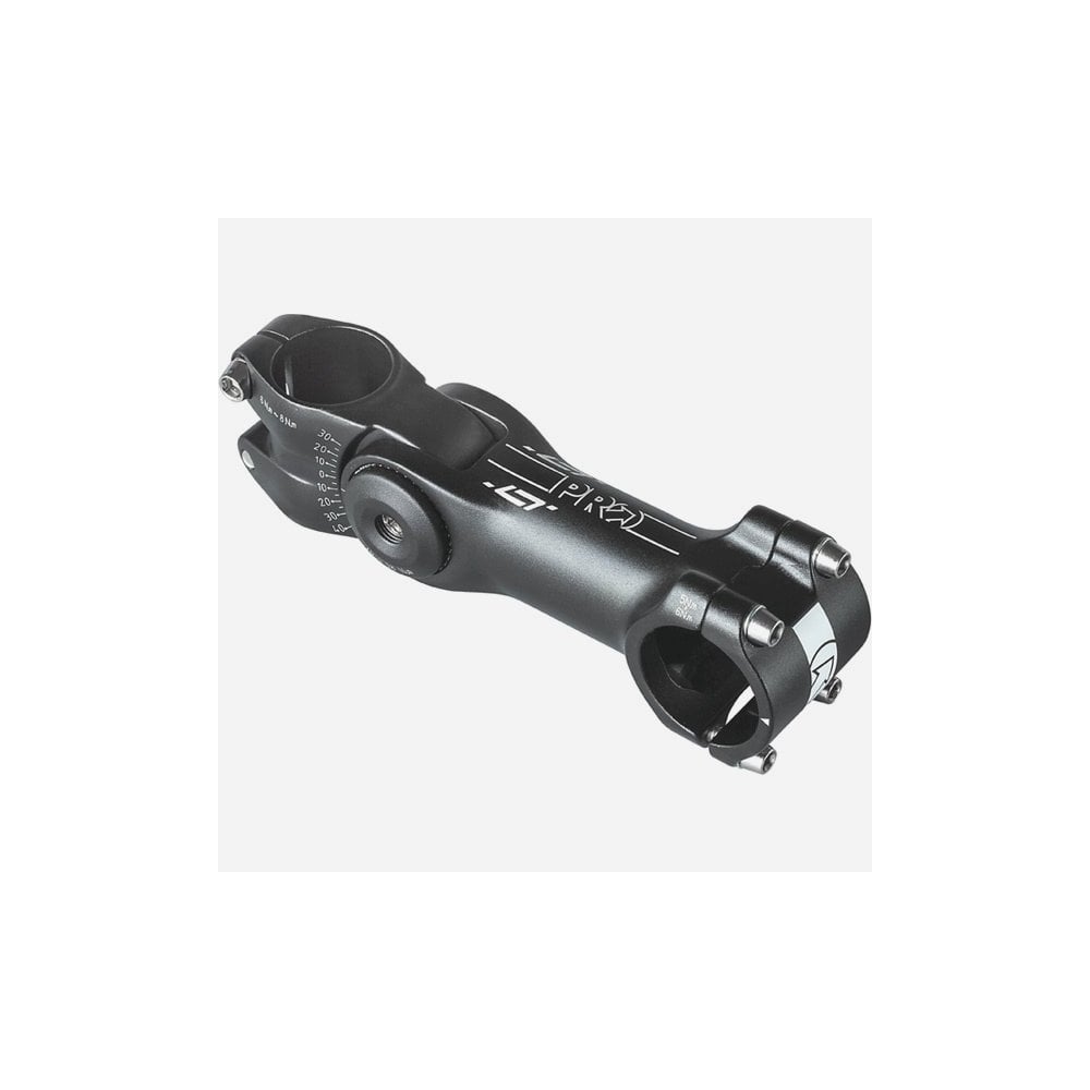 Pro Lt Alloy 31.8 Mm Adjustable Stem; -30 To Deg Black Stem