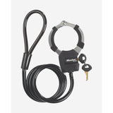 Master Lock Cable Locks - Street Cuff + Cable 8mm x 1m Key Lock [8275] 4 pcs Black