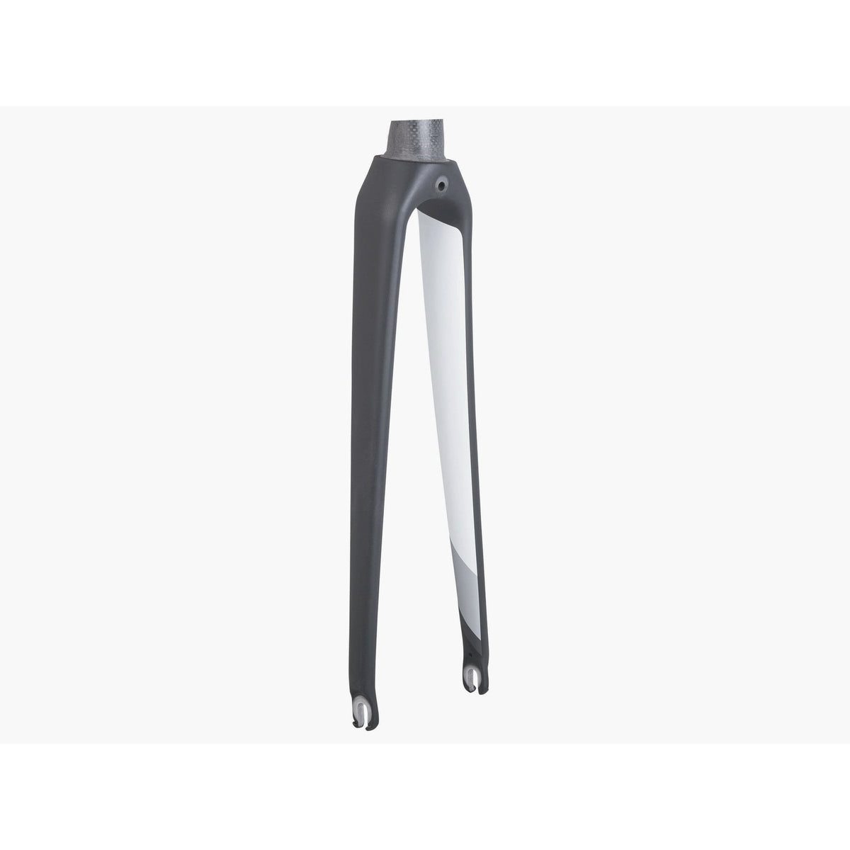 Trek 2017 Emonda SL matte black 700C fork, replacement component for SL and ALR models, bike fork with sleek finish.