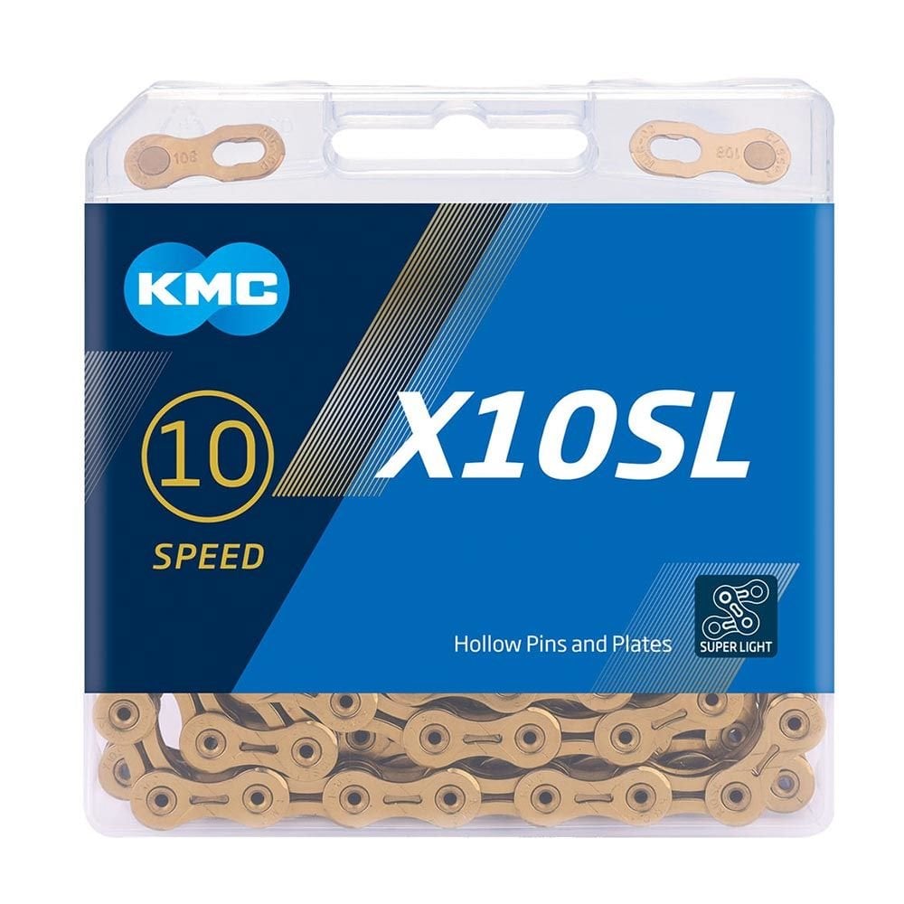Kmc X10Sl Ti-N Gold 114L Chain