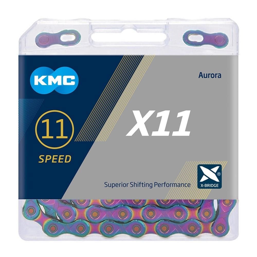 Kmc X11 Aurora Blue 118L Chain