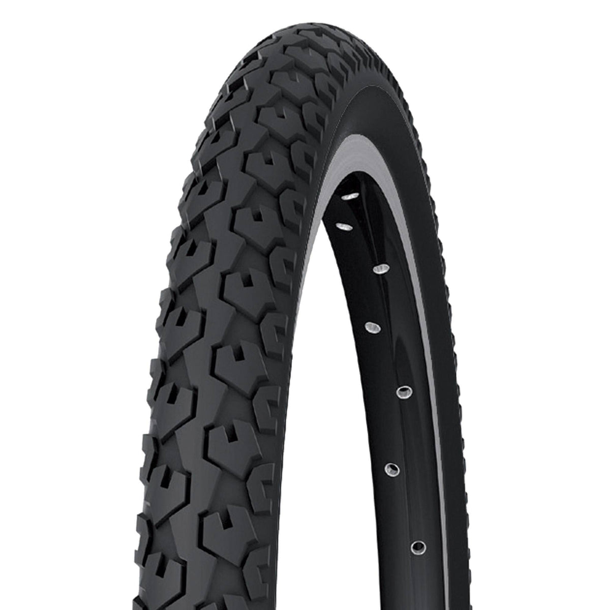 Michelin Country'J kids' bicycle tyre, durable mixed terrain 16-24 inch bike tire with rugged tread for versatile riding.