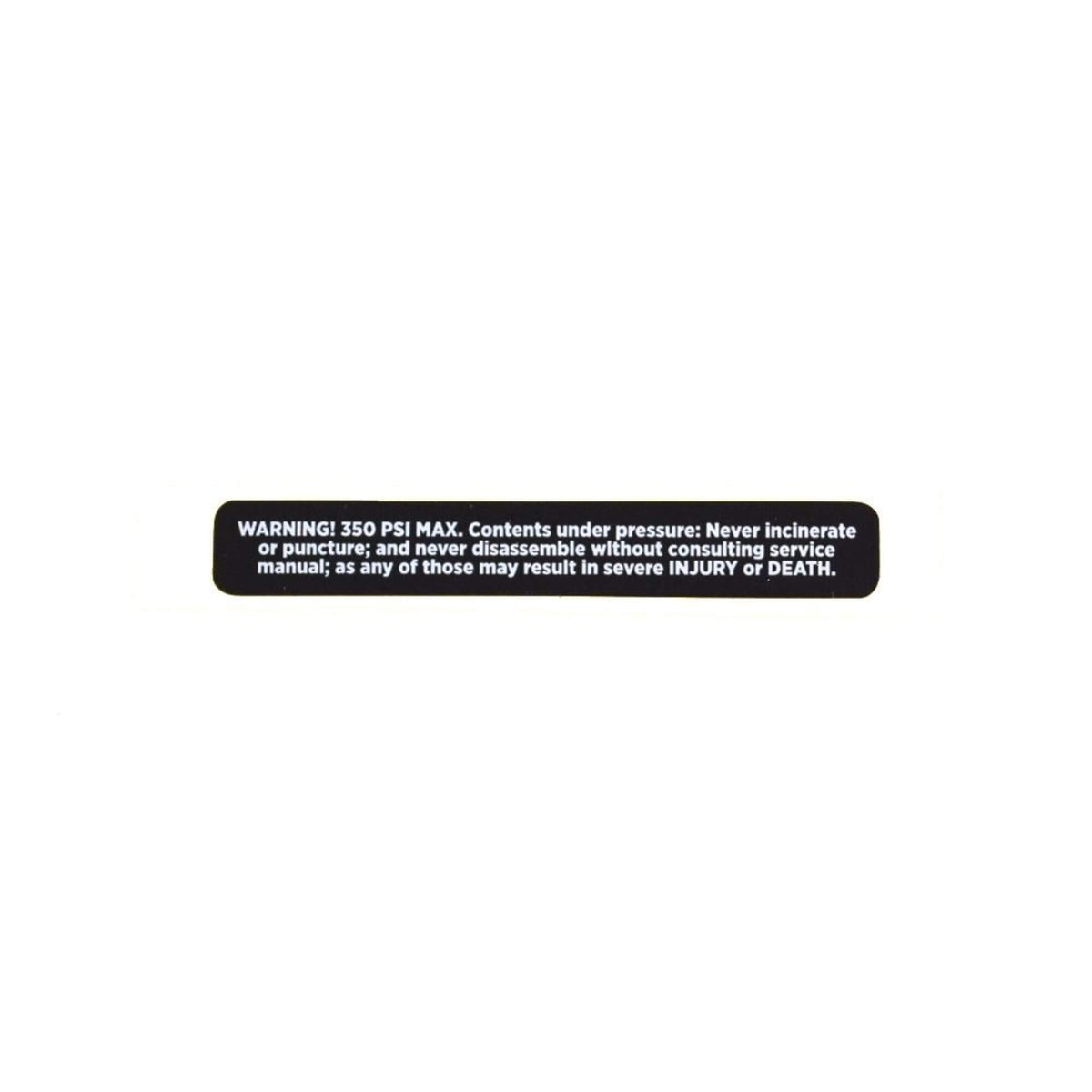 Fox 350Psi Max Eyelet Decal Spares & Accessories