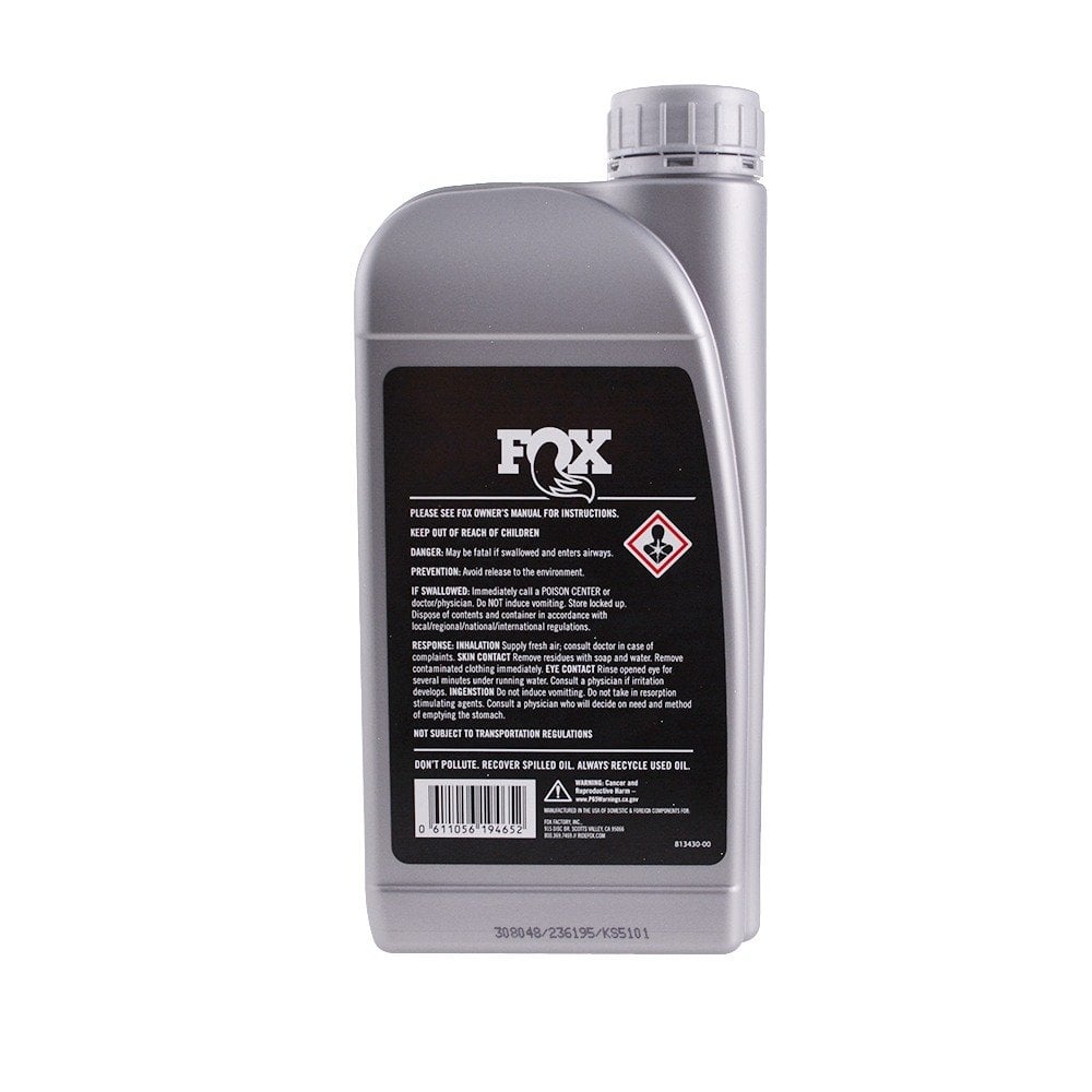 Fox Suspension Fluid 4Wt 1L Bottle Spares & Accesories