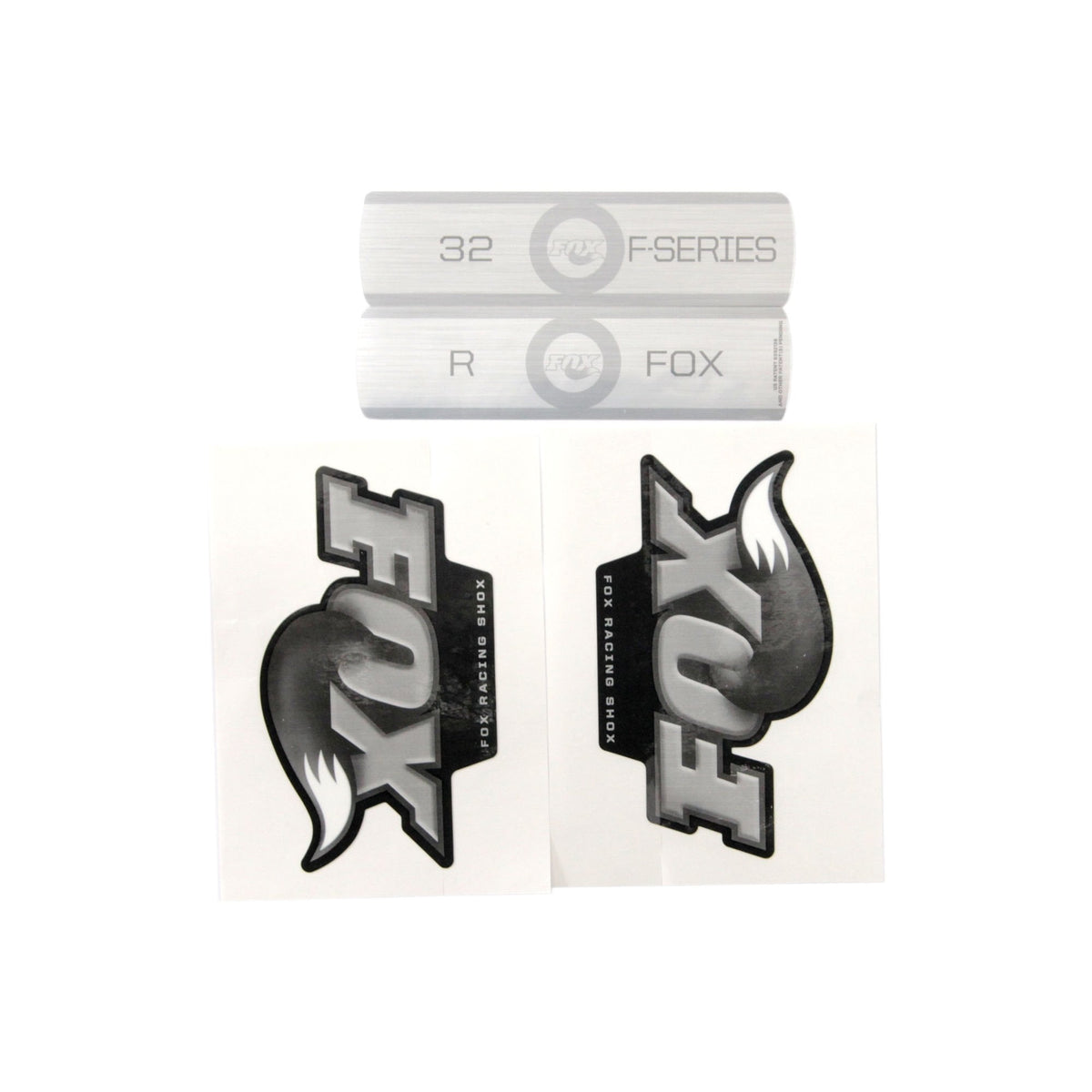 Fox Fork F-S R B/W Decal Kit Black 2010 Spares & Accesories