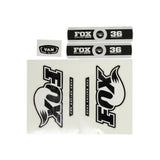 Fox Fork 36 P-S Van R O/B Black Lowers Decal Kit 2012 Spares & Accesories