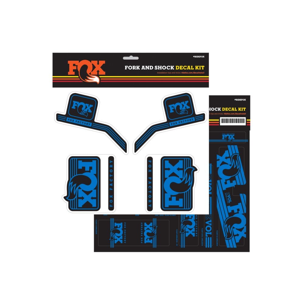 Fox Fork & Shock Decal Kit: Am Heritage 2016 Spares & Accesories