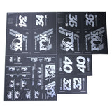 Fox Am Heritage Fork & Shock Decal Kit 2019 Spares & Accesories