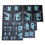 Fox Am Heritage Fork & Shock Decal Kit 2019 Spares & Accesories