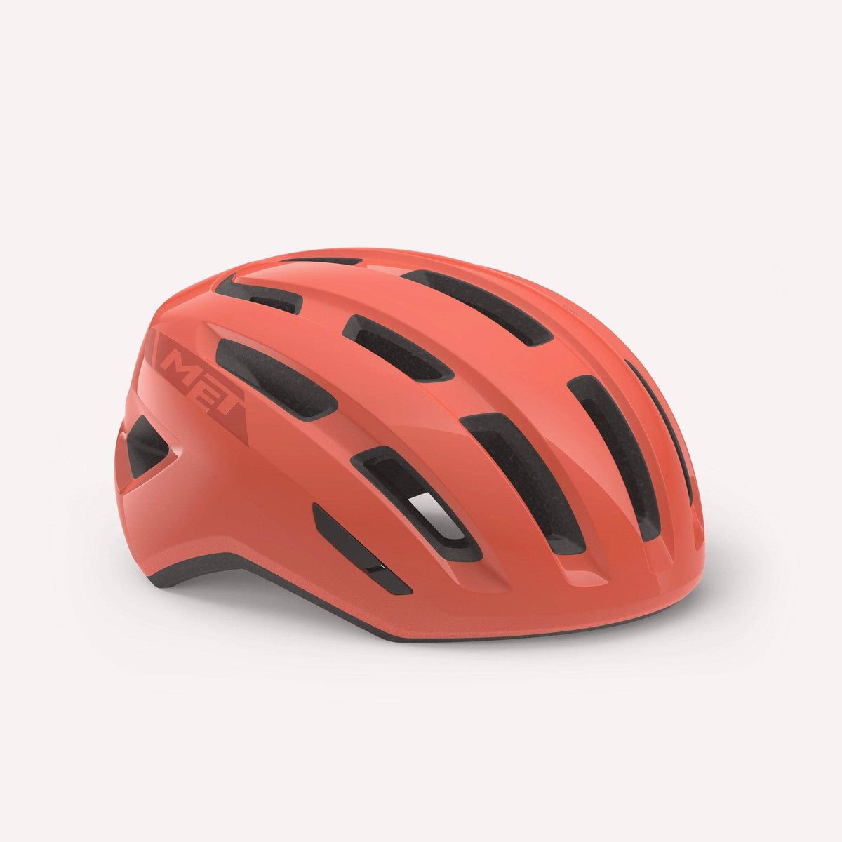 MET Miles cycling helmet with ventilation, safety fit, and reflective decal, designed for comfortable bike riding safety.