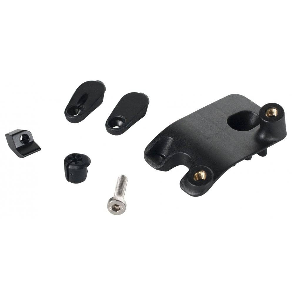 Trek Madone Di2 frame hardware kit in black for 5/6/7 series, includes components for Di2 electronic shifting upgrade.