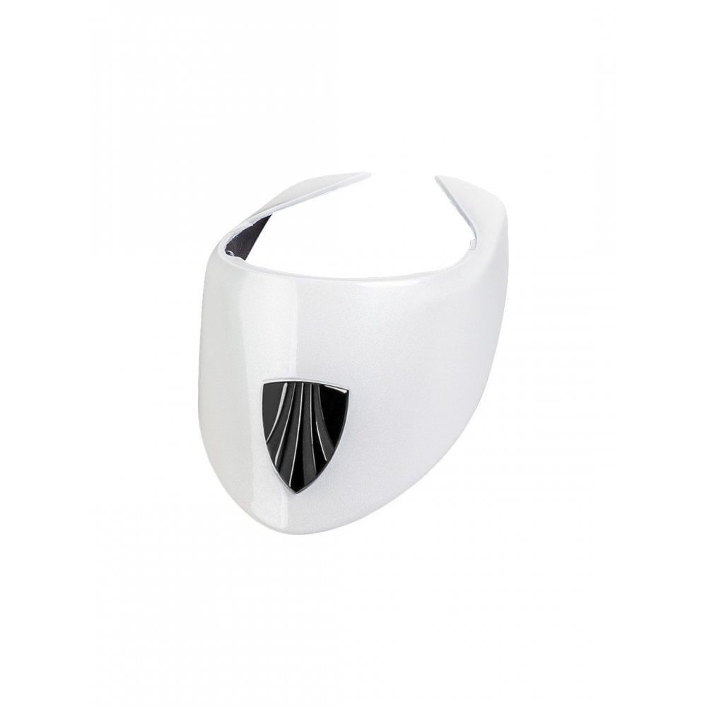 Trek Domane SL frame brow cover spare part for bike frame protection, showing close-up of the component on a Trek road bike.