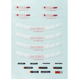 Bontrager Wheelsystem Replacement Aeolus Xxx 2 Decals Spares & Accessories