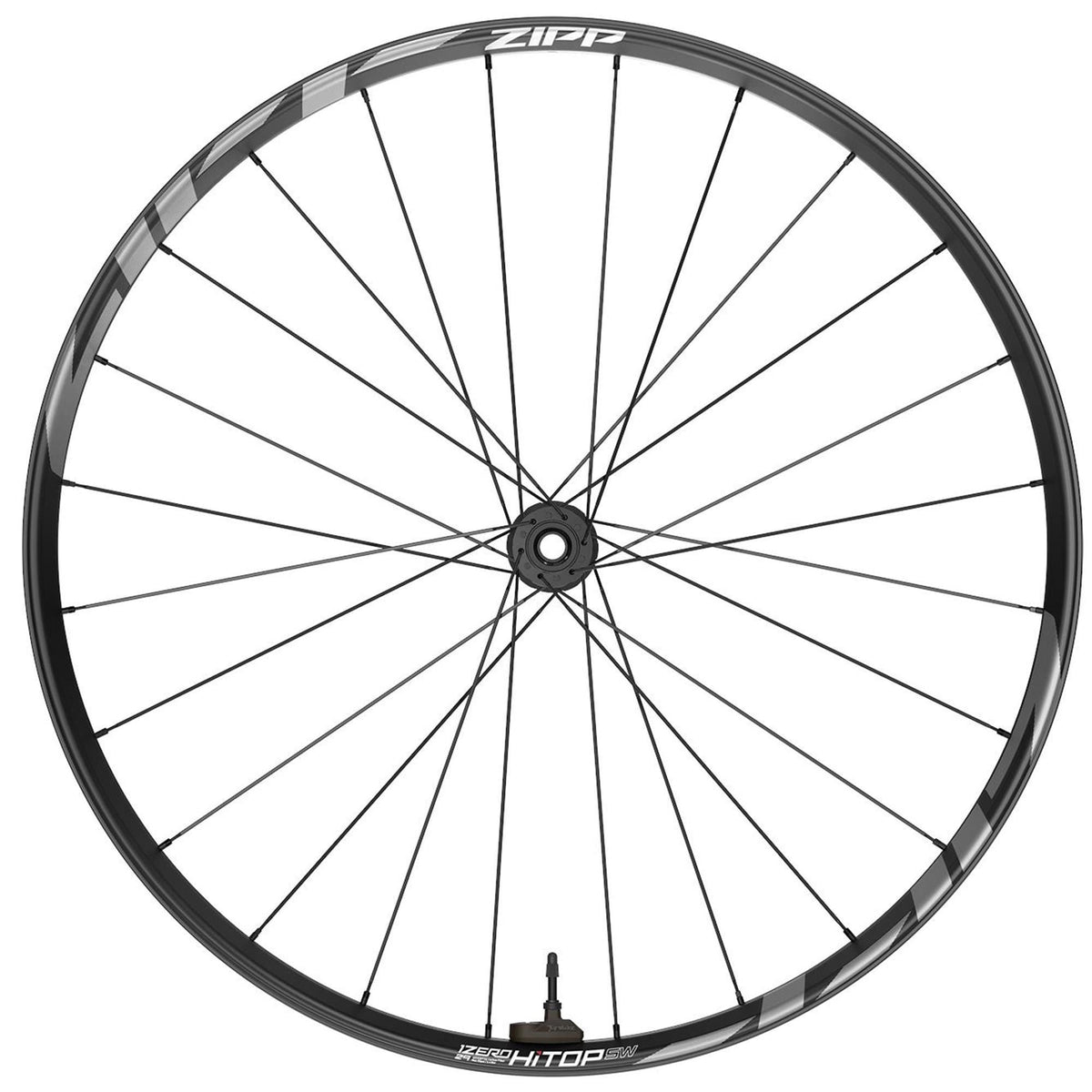 Zipp Wheel - 1Zero Hitop Sw Tubeless Disc Brake Center Lock 29 Front 24Spokes Boost W/Rs Torque Caps Standard Graphic A1 (Tyrewiz 2.0 Included) Wheel