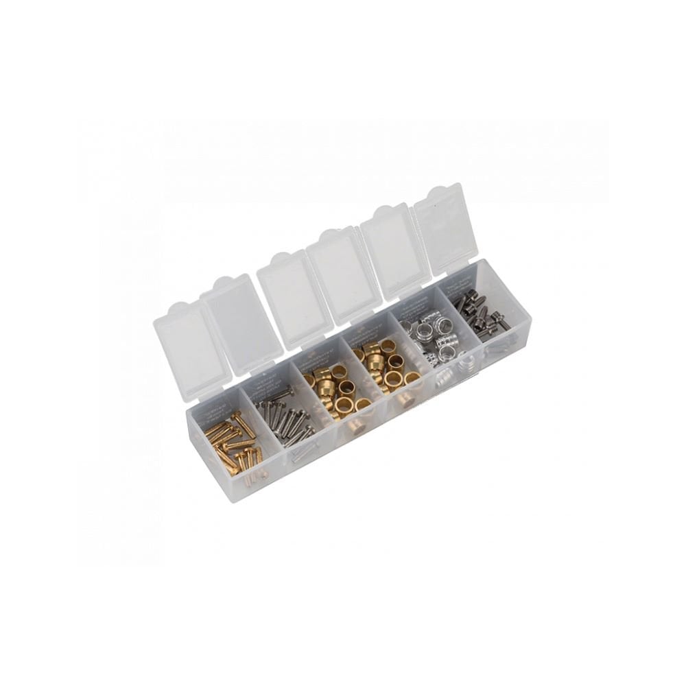 Jagwire Hydraulic Hose Fittings Mini Combo Box Spares & Accessories