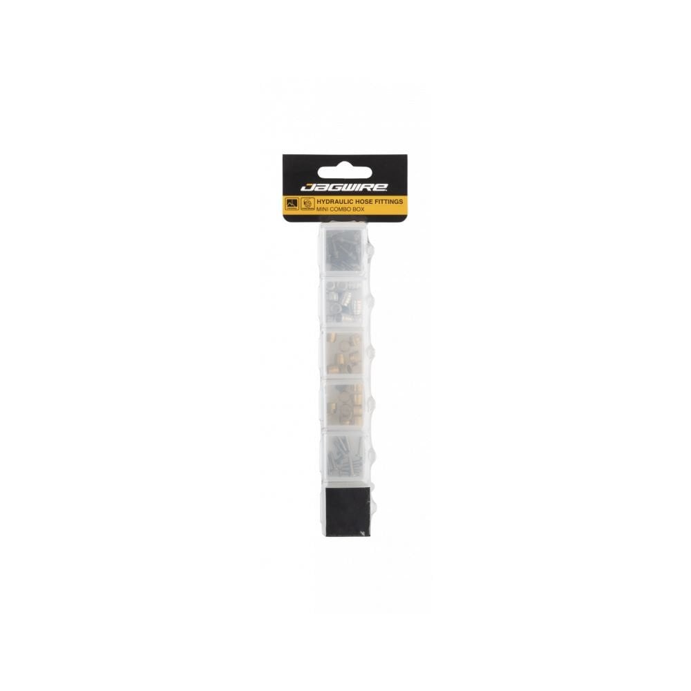 Jagwire Hydraulic Hose Fittings Mini Combo Box Spares & Accessories