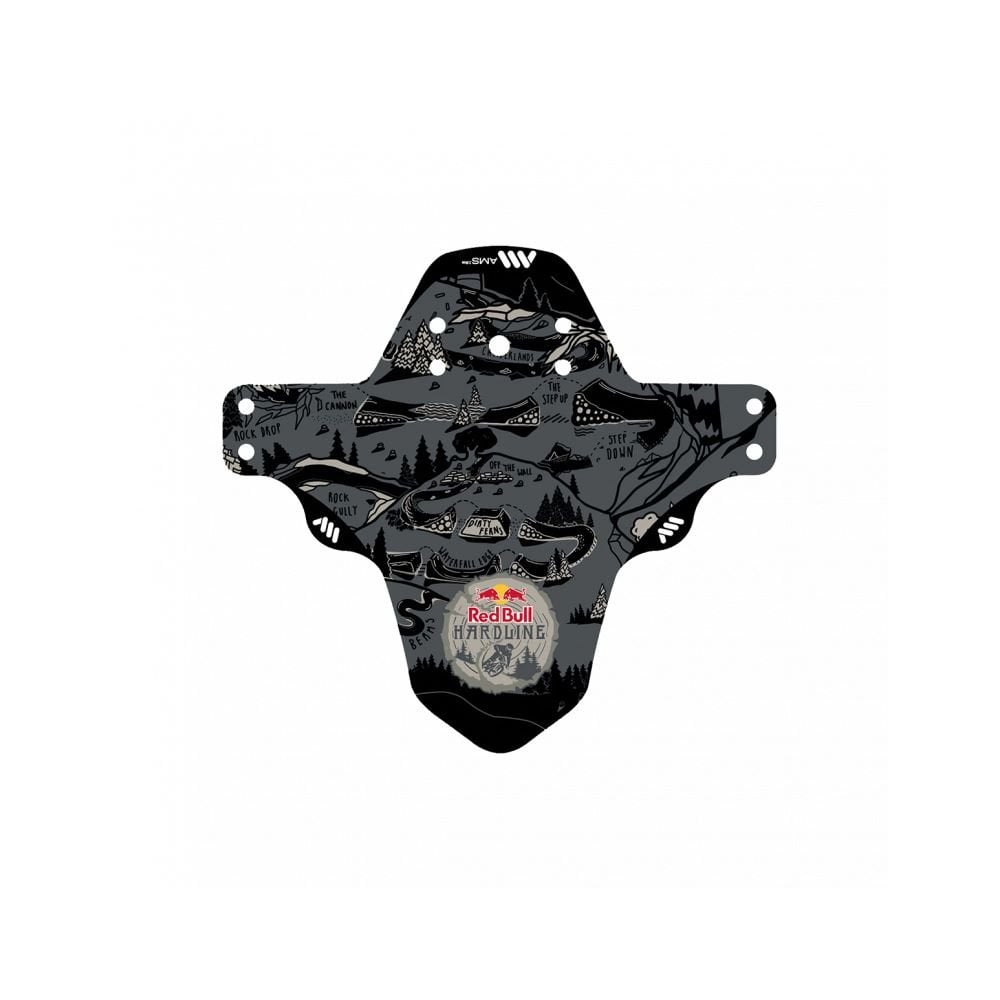 All Mountain Style Mountain Guards - AMS Mudguard Red Bull Hardline