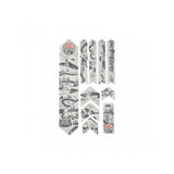All Mountain Style Frame Protection & Stickers - Frame Guard Extra Red Bull Hardline