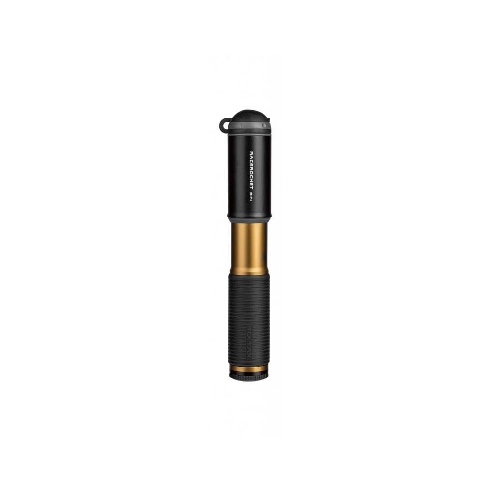 Topeak RaceRocket Mini hand pump with SmartHead for Presta and Schrader valves, portable bike pump accessory