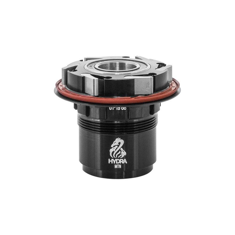 Crankbrothers Synthesis freehub body for I9 Hydra and 1/1 wheels, compatible with HG XD Micro Spline mountain bike components.