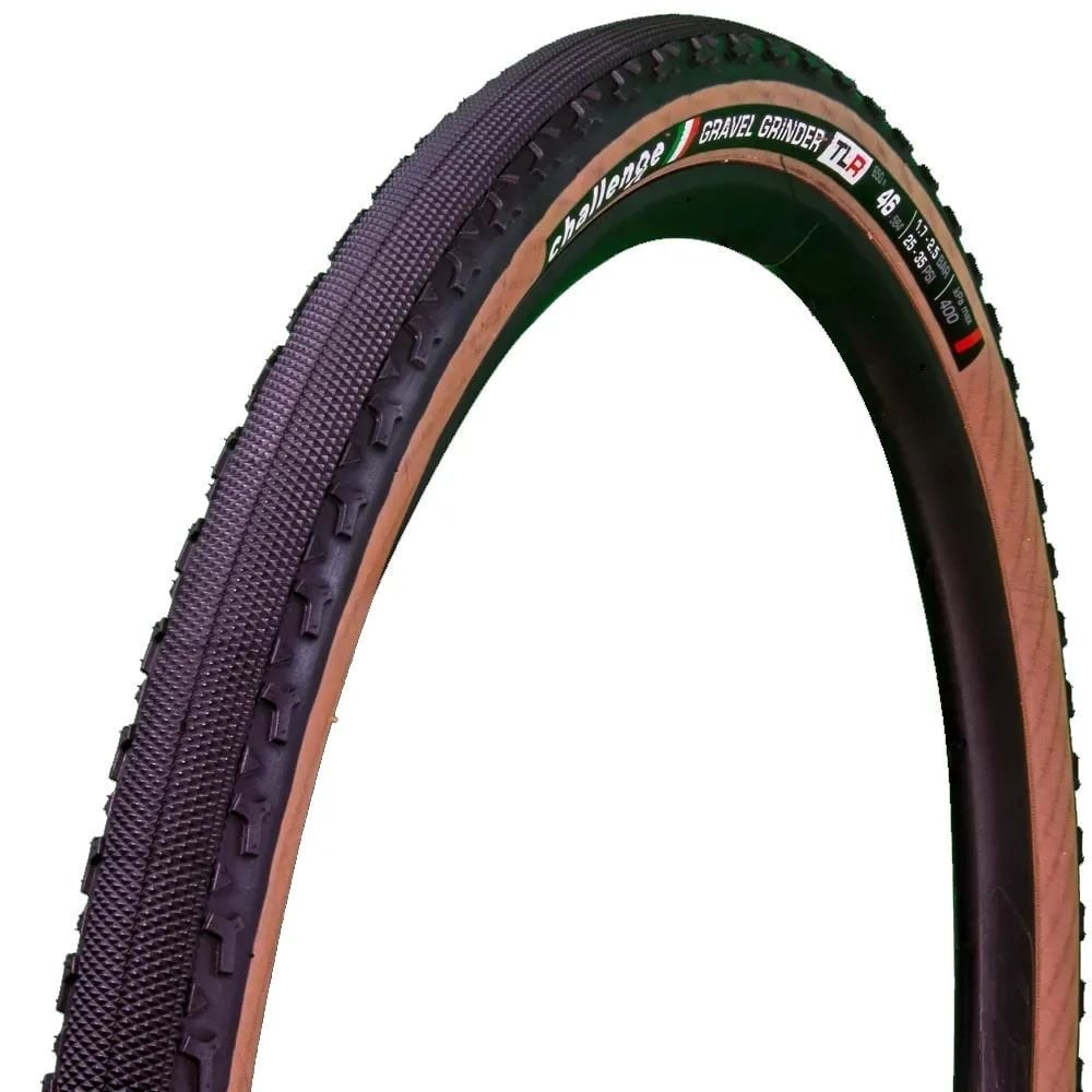 Challenge Gravel Grinder-Race-V-Tlr-Brown-120Tpi-650X46 Tyre