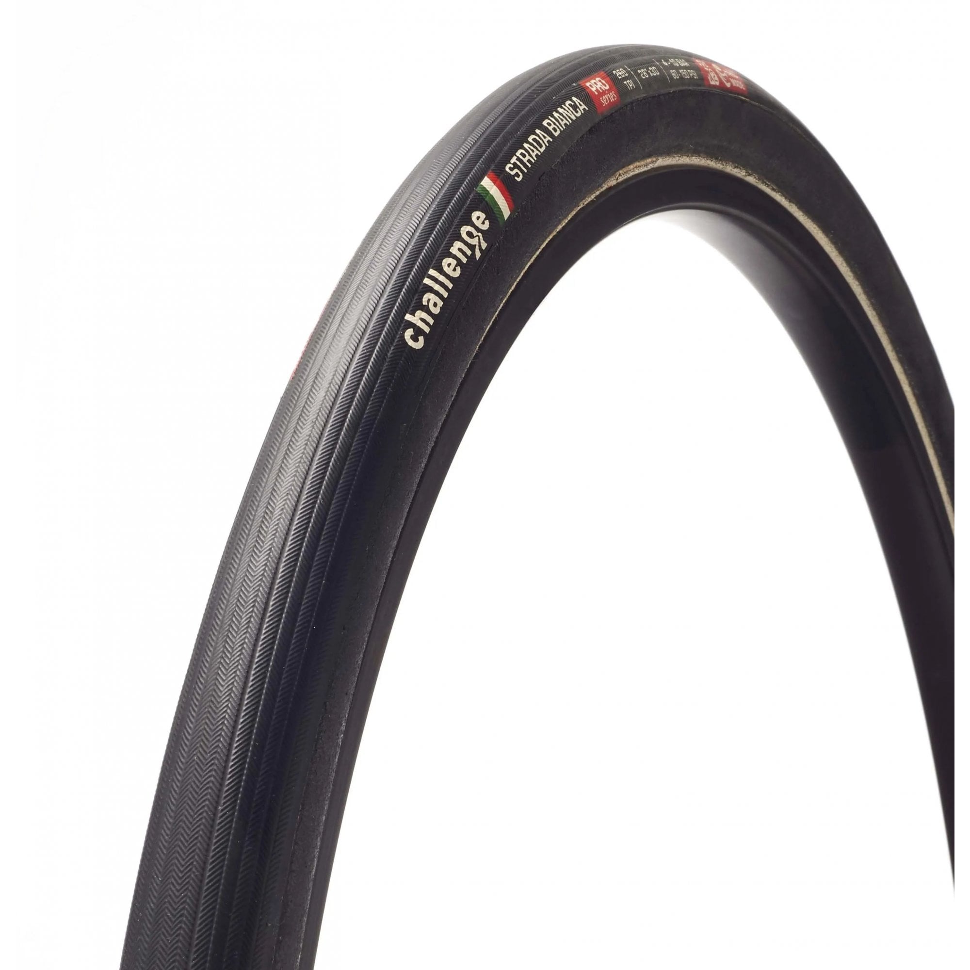 Challenge Strada Bianca -Pro-H-Tu-Black-260Tpi-700X30 Tyre