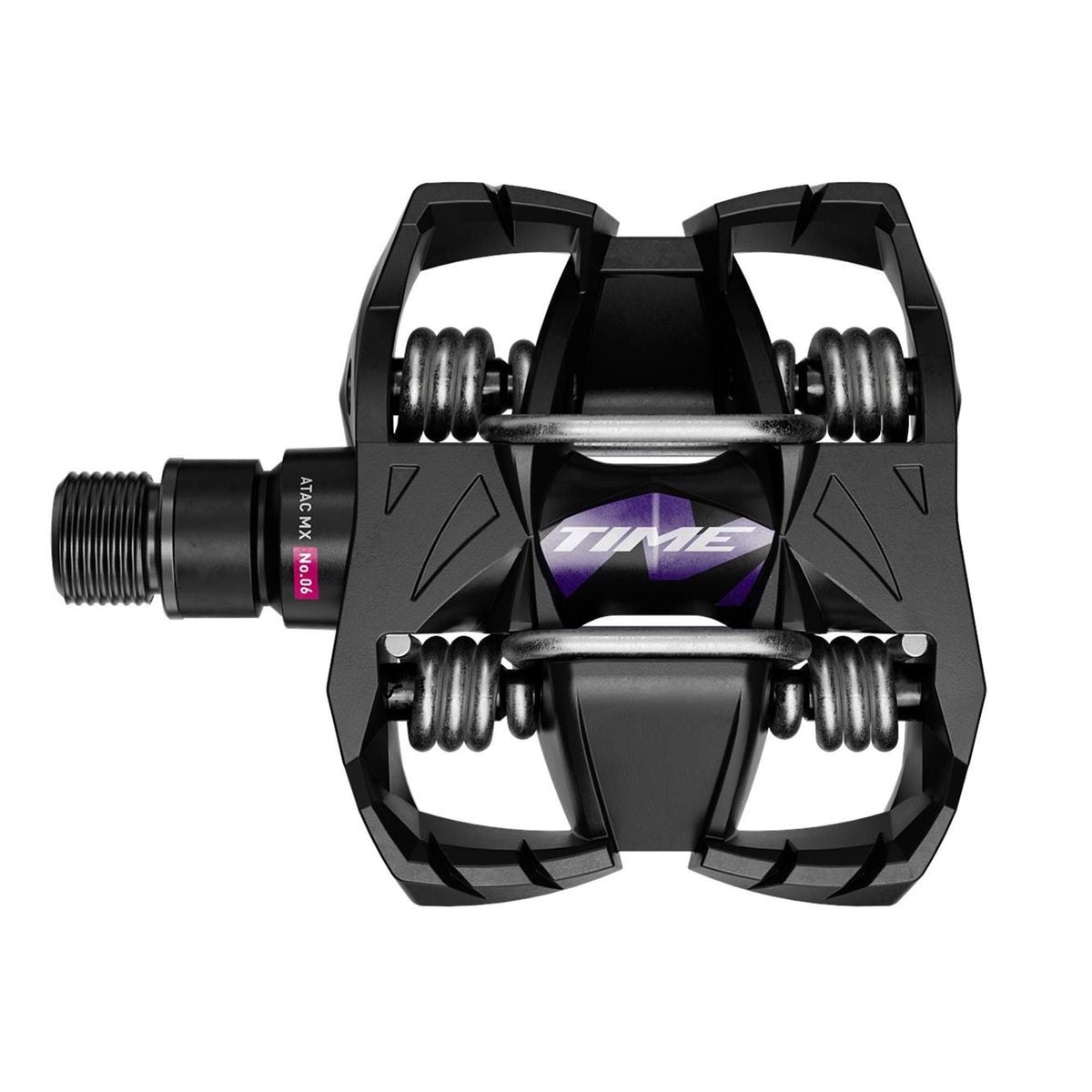 Time Sport Mx 6 MTB Pedals Including Atac Standard Cleats Clipless Pedal