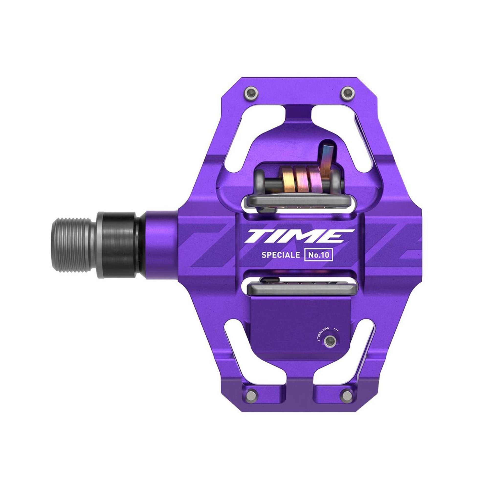 Time Sport Speciale 10 Small MTB Pedals Including Atac Standard Cleats Clipless Pedal