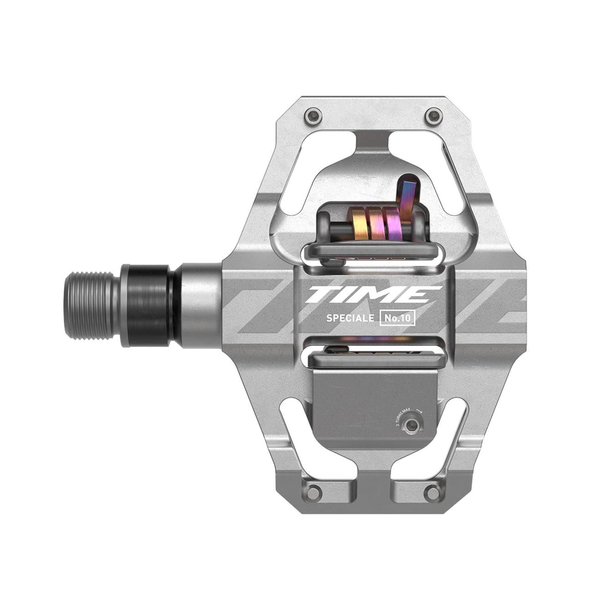 Time Sport Speciale 10 Small MTB Pedals Including Atac Standard Cleats Clipless Pedal