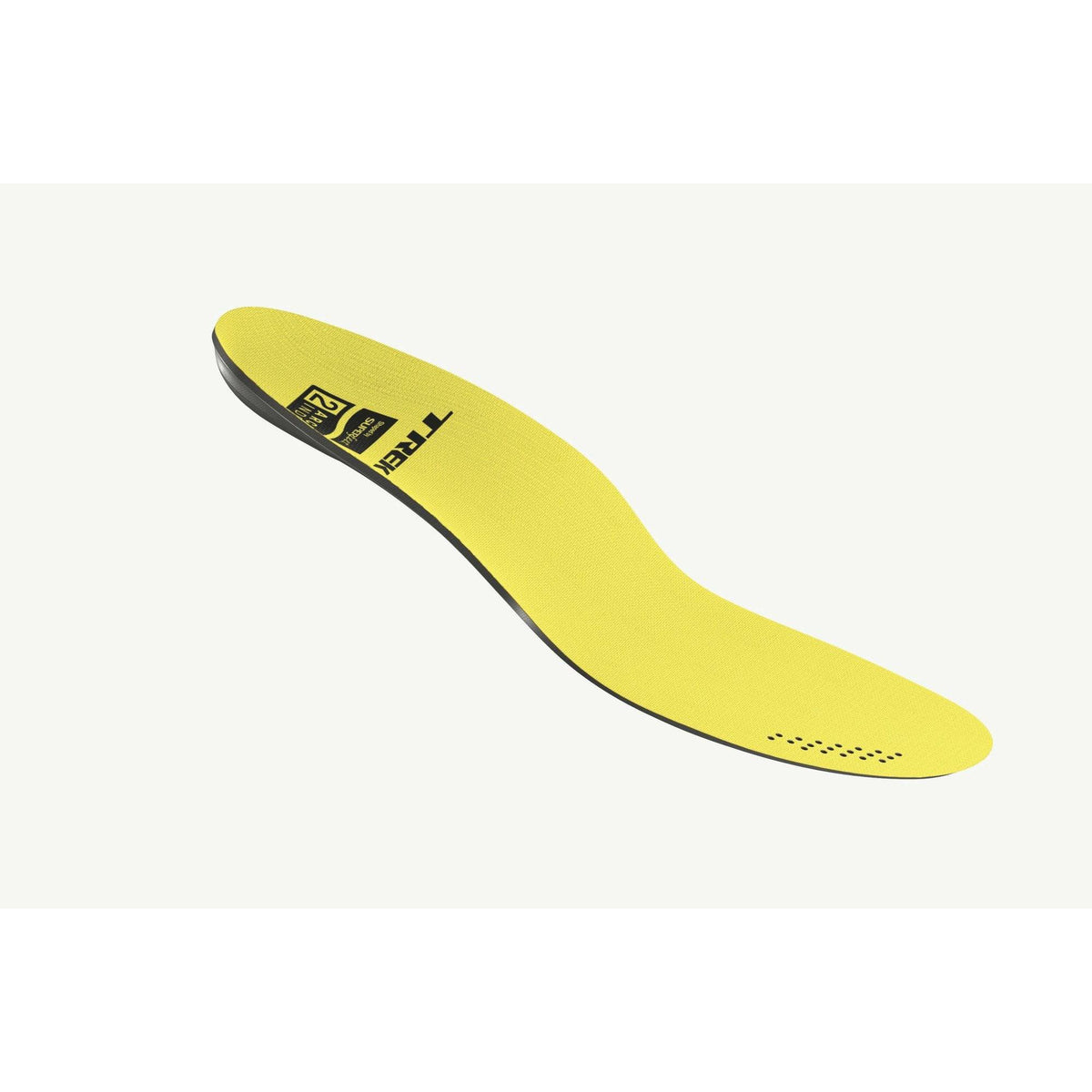 Trek BioDynamic high arch cycling insoles showing arch support and cushioning for enhanced comfort in cycling shoes
