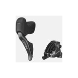 Shimano St-Rx825 Grx Di2 2-Speed Sti Bled With Br-Rx820 Calliper Left Rear Black Left Double Gravel Shifters