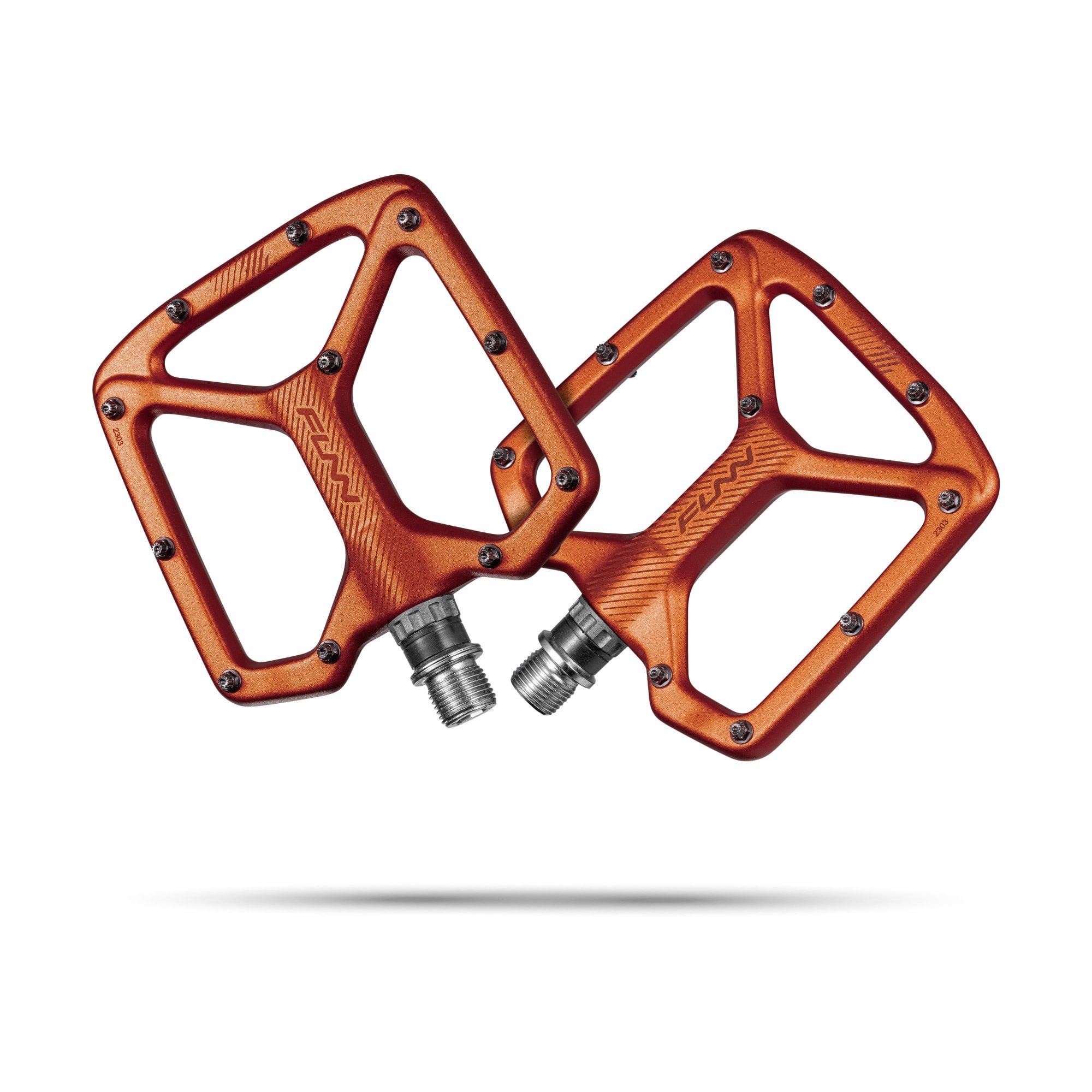 Funn Python 2 Alloy Flat Pedals Long Pins Flat Pedal