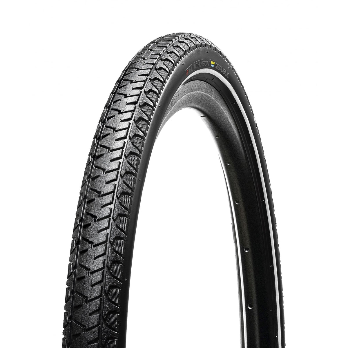 Hutchinson Republic Ebike City Tyre Black Reflex City Tyres
