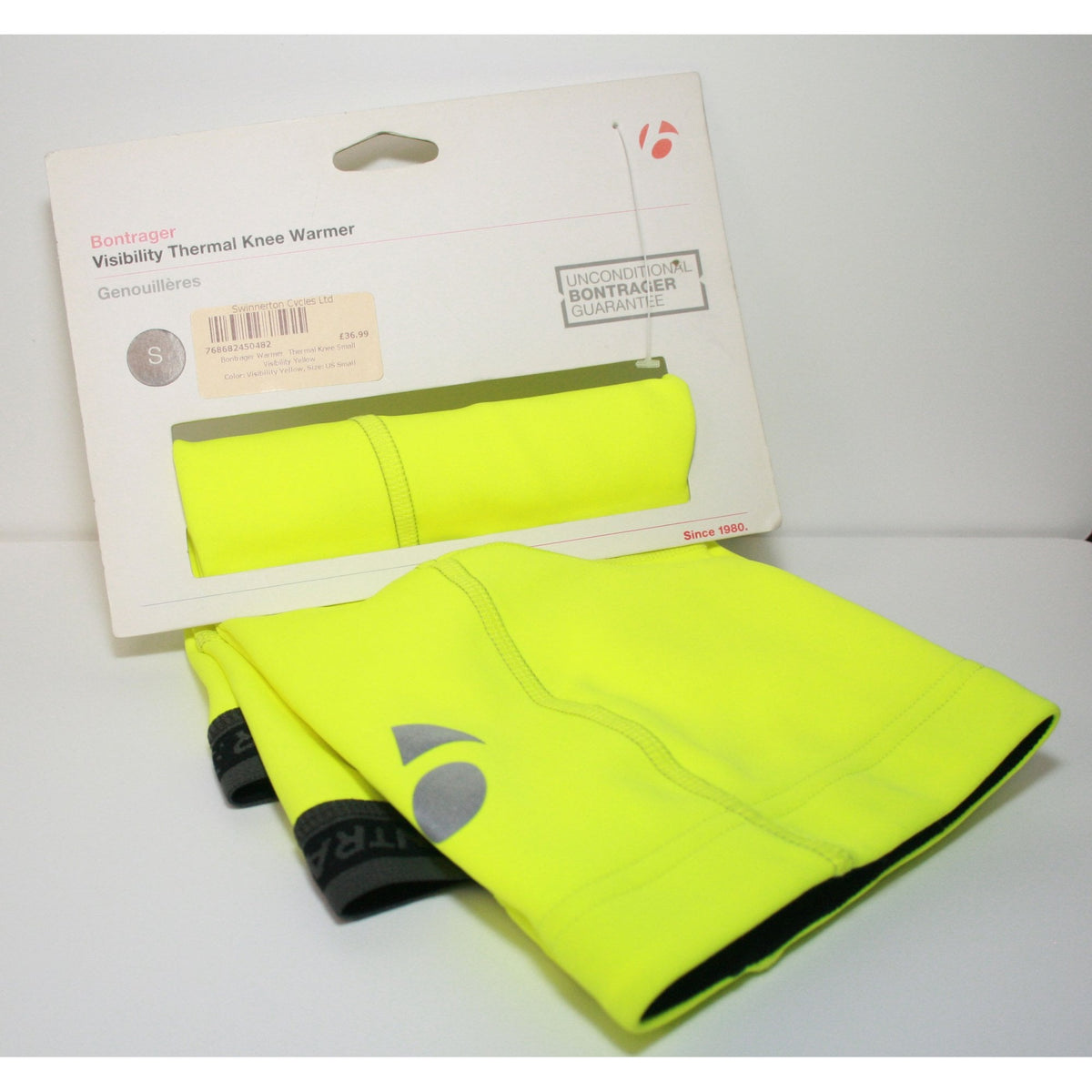 Bontrager Warmer Bontrager Thermal Knee Small Visibility Yellow