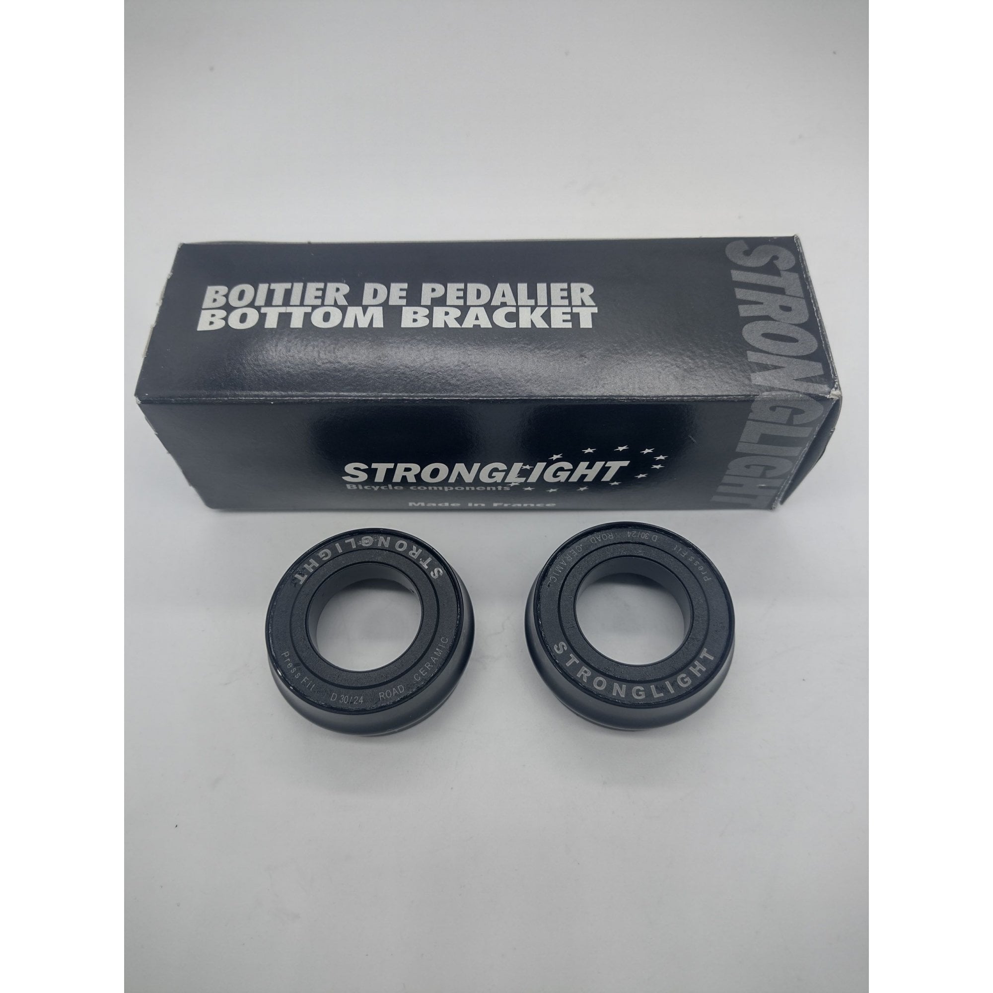 Stronglight Bb30 To 24Mm Ceramic Bearing Press Fit Bottom Bracket Cups Bottom Bracket